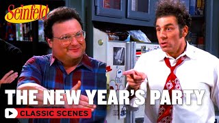 Kramer amp Newman Clash At New Years  The Millennium  Seinfeld [upl. by Gwynne]