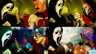 Mortal Kombat 1  All Ghostface Interactions UPDATED [upl. by Darooge536]