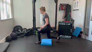 Iso Split Squat on Toes [upl. by Gant]