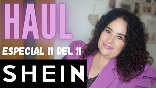 💸Haul SHEIN especial 11 del 11🏠 HOGAR ConjuntadaSINTacones ad [upl. by Reave354]