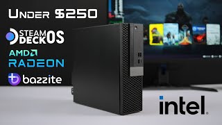 We Build a Budget SFF Steam Deck OS Gaming PC for Under 250 [upl. by Essirahs736]