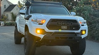 Instalación Body armor Bumper Tacoma SR 4x4 🤤 video rápido [upl. by Hutchison]