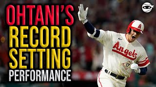 Shohei Ohtanis RECORD SETTING Performance [upl. by Richers]