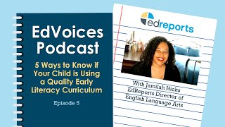 5 Ways to Know if Your Child is Using a Quality Early Literacy Curriculum  EdVoices [upl. by Kcirdez]