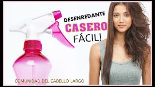 😍🤗Haz tu crema casera desenredante del pelo sin dolor sin nudos y fácil de peinar [upl. by Behn]