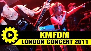 KMFDM  Concert 19112011 O2 academy London England [upl. by Kruse]