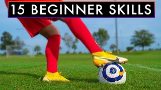 15 EASY SKILL MOVES for BEGINNERS [upl. by Jo]