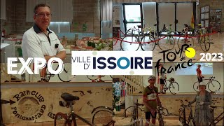 Ville dIssoire lexposition quot Le Vélo à Tous les âges quot à loccasion du TDF 2023 [upl. by Eillom]