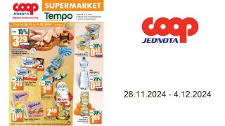 COOP Jednota leták  28112024  4122024 [upl. by Anaud]