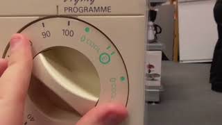 BHF Hotpoint Ultima 7kg WMD740 Washer  Creda Reversair Automatic 37656 Vented Dryer [upl. by Mcbride194]