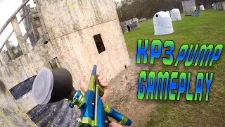 Angier NC Black River Paintball Fort Kp3 Pump GamePlay [upl. by Shere42]