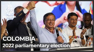 Colombia Left wings Petro wins decisive presidential primary election [upl. by Eihcra]