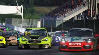 Daily Races in Assetto Corsa  TCR vs GT4  Div 1 [upl. by Alvira]