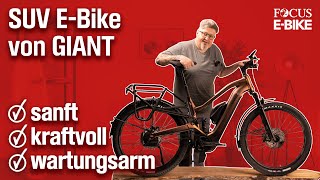 Entdecke das GIANT SUV EBike Power Komfort amp Abenteuer  FOCUS EBIKE Test [upl. by Januisz]