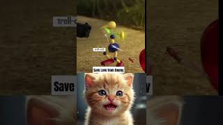 Save Love Next Level 💔 ll trollcat3 lovestory shorts catvideos [upl. by Gristede205]