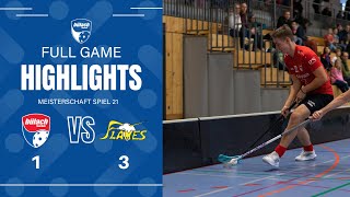 Bülach Floorball vs JonaUznach Flames  Highlights Meisterschaft 2223 Runde 21 [upl. by Yraunaj274]