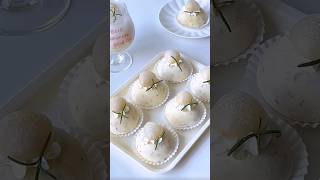 Guidebook for making osmanthus lychee cream ballsContains formula 冰涼清爽的桂花麻糍 cake cakeart food [upl. by Lazarus389]