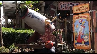 Barnstormer Ride At Magic Kingdom [upl. by Repmek351]