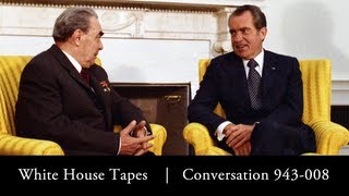 Richard Nixon and Leonid Brezhnev discuss their working relationship June 18 1973 [upl. by Airdnas]