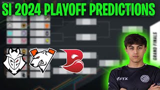 Six Invitational Playoff 2024 Predictions  Rainbow Six Siege eSports [upl. by Cuhp]