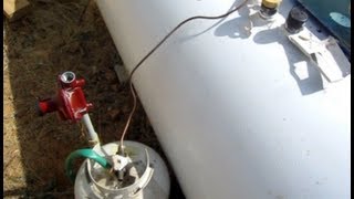 How To Transfer Propane Gas From One Tank To Another [upl. by Fauman]