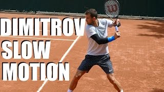 Grigor Dimitrov Slow Motion Compilation [upl. by Connor]