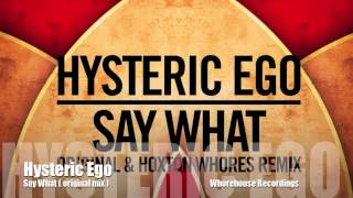 hysteric ego  say what  original mix  whorehouse [upl. by Ahsirkal]