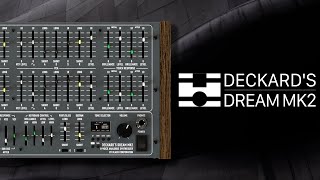 Black Corporation Deckards Dream MK II Sound Demo no talking with Meris LVX Delay [upl. by Ahslek749]