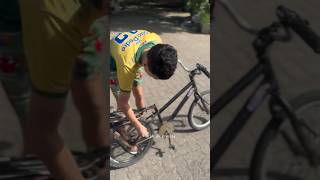 Grau sem Corrente e sem Freio❌😬graudebike grau grauderua bike bikelife youtubeshorts fyp [upl. by Imre]