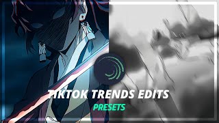 Tiktok Trends Anime Edits Presets Alight Motion [upl. by Selby]