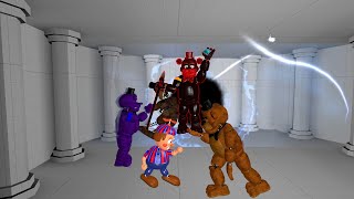 Total Drama FNaF World Remake S1 EP1 quot Parkour To Win quot [upl. by Royce]