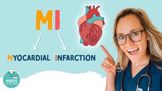 Myocardial Infarction MI Overview  MedSurg  Nursing School  Pathology  Signs amp Symptoms [upl. by Atiekram]