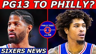 Sixers Are About To Sign Paul George LIVE WATCH  Kelly Oubre ReSigns To TwoYear Deal [upl. by Artined]