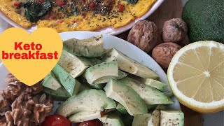 Healthy Keto Breakfast فطور حمية الكيتو shorts 2022 ketorecipe breakfastrecipe healthy [upl. by Bibah]