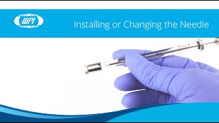 How to Install the NanoFil Syringe Needle [upl. by Sairahcaz]