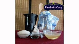 Kombucha Recipe  5 Simple Steps How To Make Kombucha Tea with Kombucha Kamp [upl. by Cohberg802]