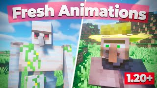 ✅ How to INSTALL Fresh Animations Minecraft 120 amp 1202 😄 x Bare Bones DownloadGet [upl. by Oswin]