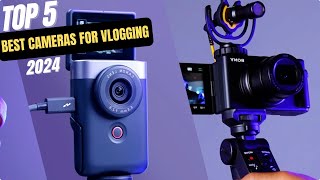 Best Cameras For Vlogging in 2024 [upl. by Ecnatsnoc]