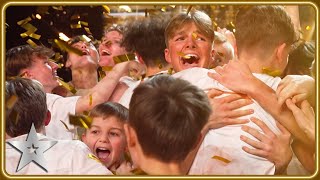 Bruno BREAKS the GOLDEN BUZZER for Phoenix Boys emotional audition  Auditions  BGT 2024 [upl. by Brent929]