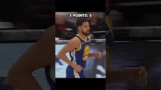 Klay Thompson 14 threes record🤯 shorts [upl. by Anec]