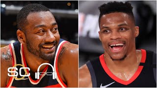 Russell Westbrook traded for John Wall in blockbuster deal between Rockets and Wizards  SC with SVP [upl. by Einavoj189]