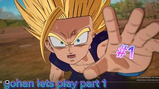 On commence le lets play de Son Gohan lets play sparking zero 2 [upl. by Llenol]