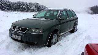 Audi A6 Allroad 27 BiTurbo snow [upl. by Animsaj648]