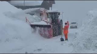 Winterdienst in Obertilliach [upl. by Hailey]