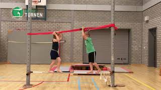 Balanceren leren methodische oefeningen kleutergym [upl. by Karame]