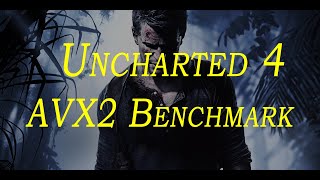 Uncharted 4 Benchmark AVX2 vs noAVX2 i76700K RTX 3080 [upl. by Ateekan995]