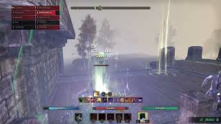 Eso best plague break nb bomb tank pvp build clip [upl. by Neelram]