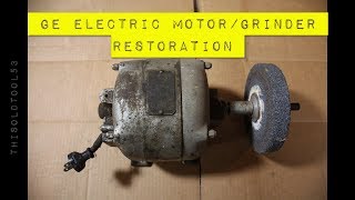 GE Electric Motor Grinder Restoration [upl. by Iralav707]