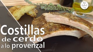 Costillas de cerdo a lo provenzal [upl. by Ynaffik]