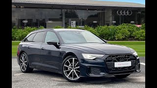 Approved Used Audi A6 Avant Black Edition  Carlisle Audi [upl. by Schulz]